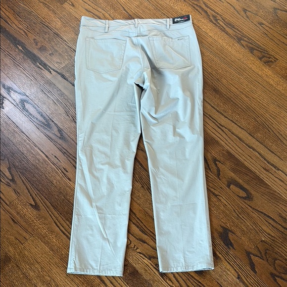 RLX Ralph Lauren Men’s 36W 32L Light Tan Grey Chinos - Picture 6 of 6